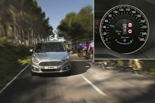 不怕超速也不用踩煞車，Ford S-Max搭載智能型汽車限速器