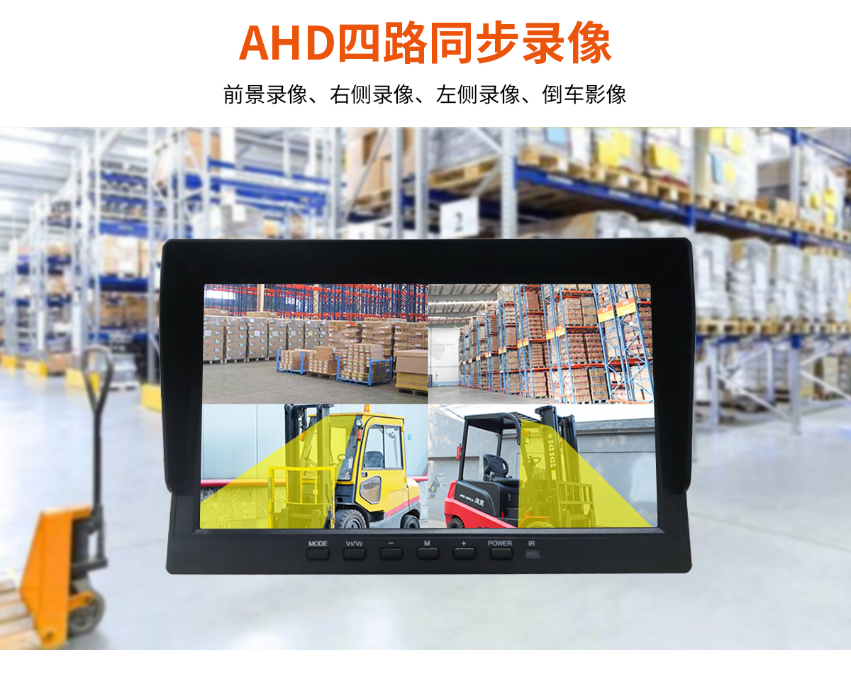 叉車盲區如何監控預警，九盾安防為您解答!
